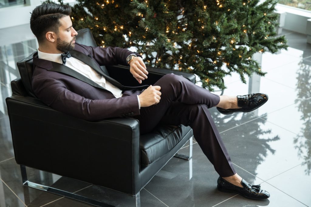 elegant gekleideter Mann Der typische Gentleman