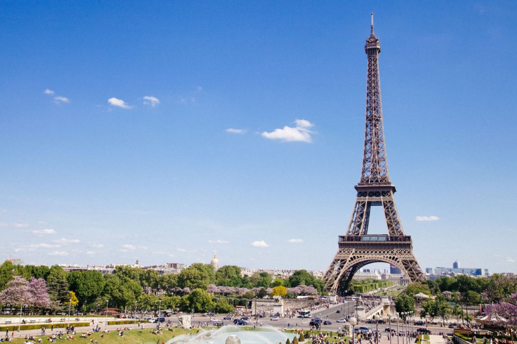 Das Wahrzeichen von Paris Paris Eiffelturm