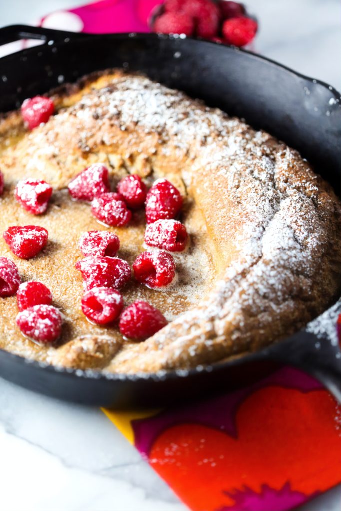 Himbeerkuchen in der Pfanne Low Sugar Rezepte