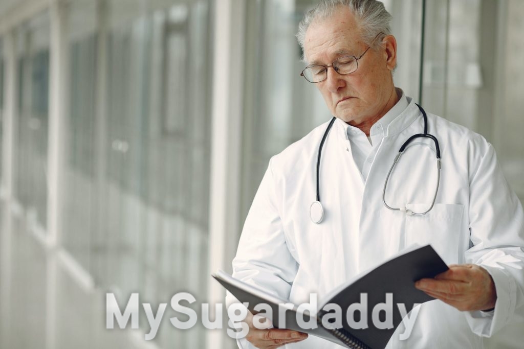 Ein Arzt repräsentiert Authentizität mit seiner Kleidung